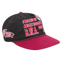 Judas Vintage Hat | Black/Burgundy