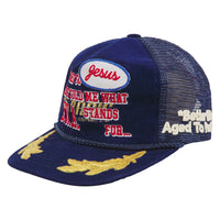 Judas Vintage Hat | Blue Suede