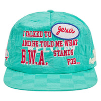 Judas Vintage Hat | Green Damier