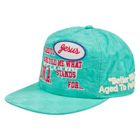 Judas Vintage Hat | Green Damier