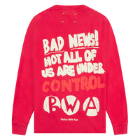 Kennedy L/S Tee | Red (S)