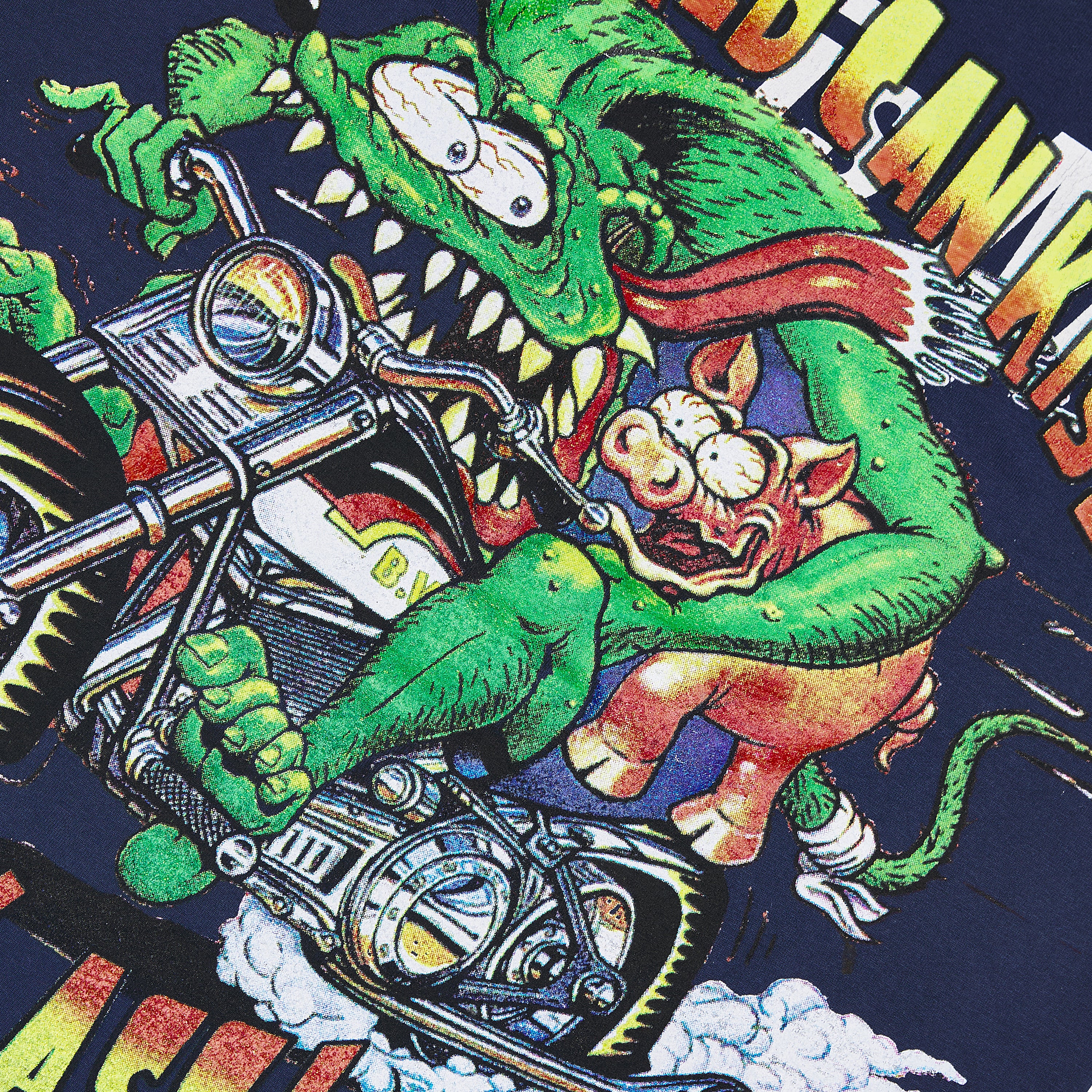 The Kiss Tee | Navy/White – Capsule NYC