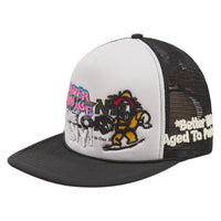Nowhere Vintage Hat | Black/White