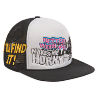 Nowhere Vintage Hat | Black/White