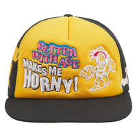 Nowhere Vintage Hat | Black/Yellow