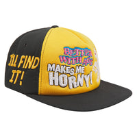 Nowhere Vintage Hat | Black/Yellow