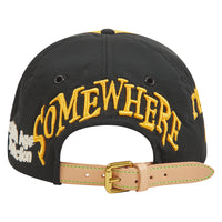 Nowhere Vintage Hat | Black/Yellow