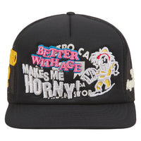 Nowhere Vintage Hat | Black
