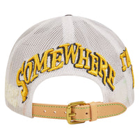 Nowhere Vintage Hat | Brown/White