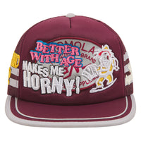 Nowhere Vintage Hat | Burgundy