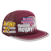 Nowhere Vintage Hat | Burgundy