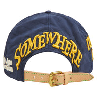 Nowhere Vintage Hat | Navy Plaid
