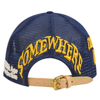 Nowhere Vintage Hat | Navy Suede