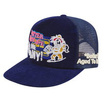 Nowhere Vintage Hat | Navy Suede
