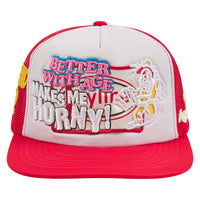 Nowhere Vintage Hat | Red/White