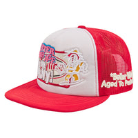 Nowhere Vintage Hat | Red/White
