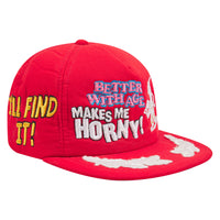 Nowhere Vintage Hat | Red/Wreath