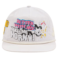 Nowhere Vintage Hat | White