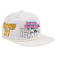 Nowhere Vintage Hat | White