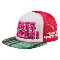Party Vintage Repair Hat | Green Plaid