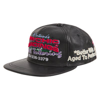Tarot Vintage Hat | Black Leather