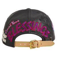 Tarot Vintage Hat | Black Leather