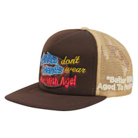 Yeah Yeah Vintage Hat | Brown/Tan