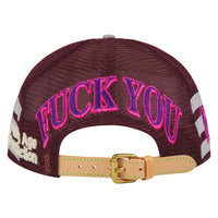Yeah Yeah Vintage Hat | Burgundy