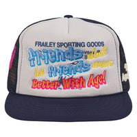 Yeah Yeah Vintage Hat | Navy/White