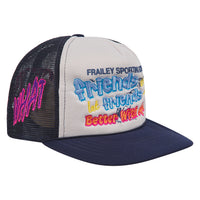 Yeah Yeah Vintage Hat | Navy/White