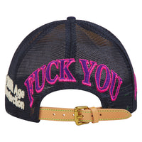 Yeah Yeah Vintage Hat | Navy/White