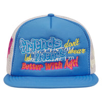 Yeah Yeah Vintage Hat | White/Carolina