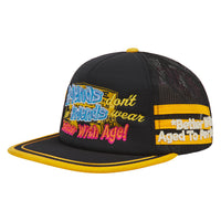 Yeah Yeah Vintage Hat | Yellow Stripes