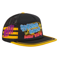 Yeah Yeah Vintage Hat | Yellow Stripes