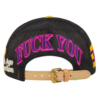 Yeah Yeah Vintage Hat | Yellow Stripes