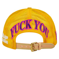 Yeah Yeah Vintage Hat | Yellow/White