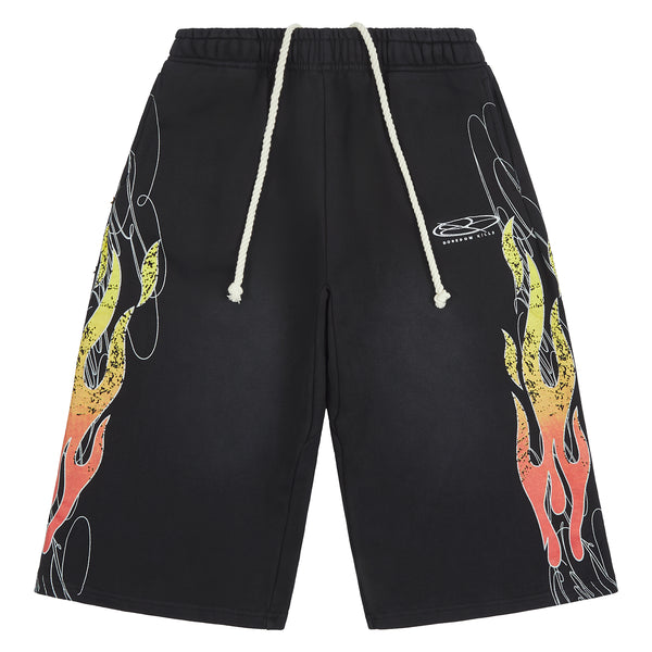Up In Flames Short | Black – Capsule NYC