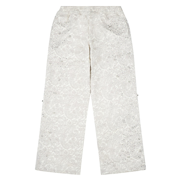 Cashew Blossom Pearl Sweatpant | White – Capsule NYC