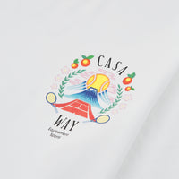 Casa Way Mountain Tee | White