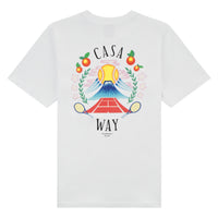 Casa Way Mountain Tee | White