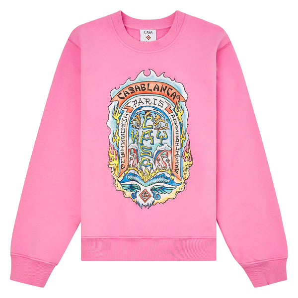 THE NEWHOUSE TOMBOY SWEAT SHIRT ピンク