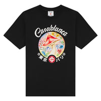 Mushroom Emblem Tee | Black