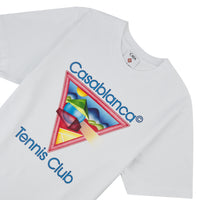 Tennis Club Icon Tee | White