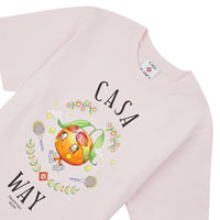 Casa Way Mascot Tee | Pale Pink