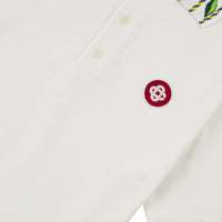 Laurel Pique Polo | White
