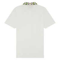 Laurel Pique Polo | White