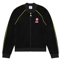 Gradient Piping Velour Track Jacket
