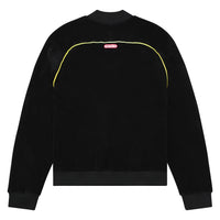 Gradient Piping Velour Track Jacket