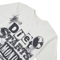 Spray Paint Tee | Antique White/Black