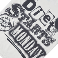 Spray Paint Tee | Antique White/Black